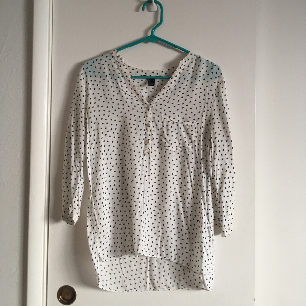Tiny Square Pattern Top